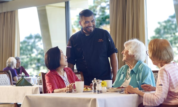 TAM Chef with residents